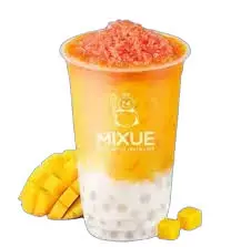Mixue Australia Menu 13 Mango Pomelo Taro →
Mixue Mango Pomelo Taro tea with sweet mango, pomelo, and taro blend